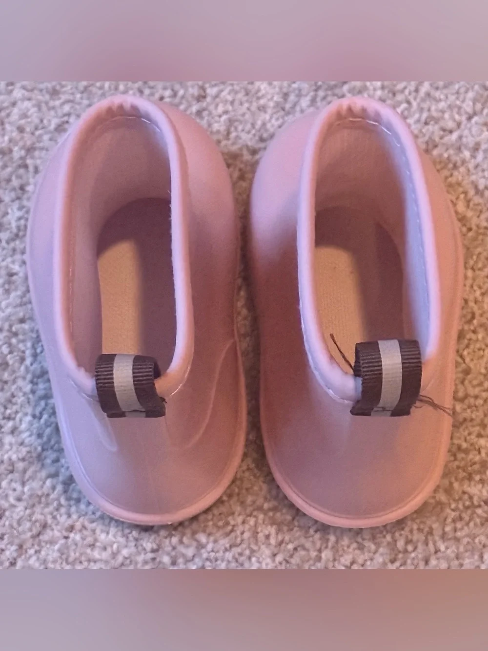 Tree Grandpa toddler size 13 pink rain boots